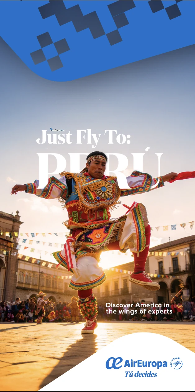 Pieza de campaña Just Fly To: Brasil